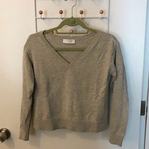 Everlane V-neck Cropped Sweater